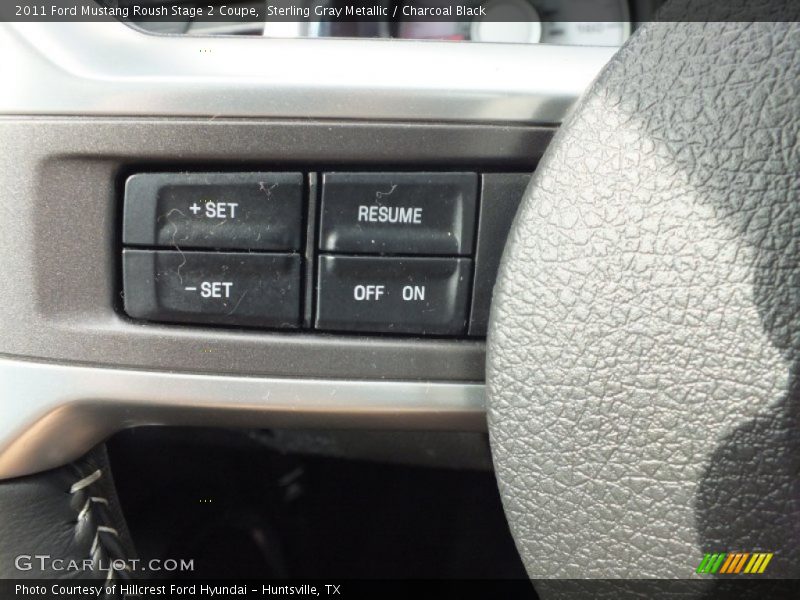 Sterling Gray Metallic / Charcoal Black 2011 Ford Mustang Roush Stage 2 Coupe