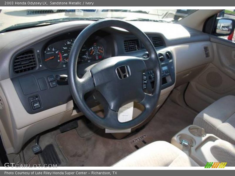 Sandstone Metallic / Ivory 2003 Honda Odyssey LX