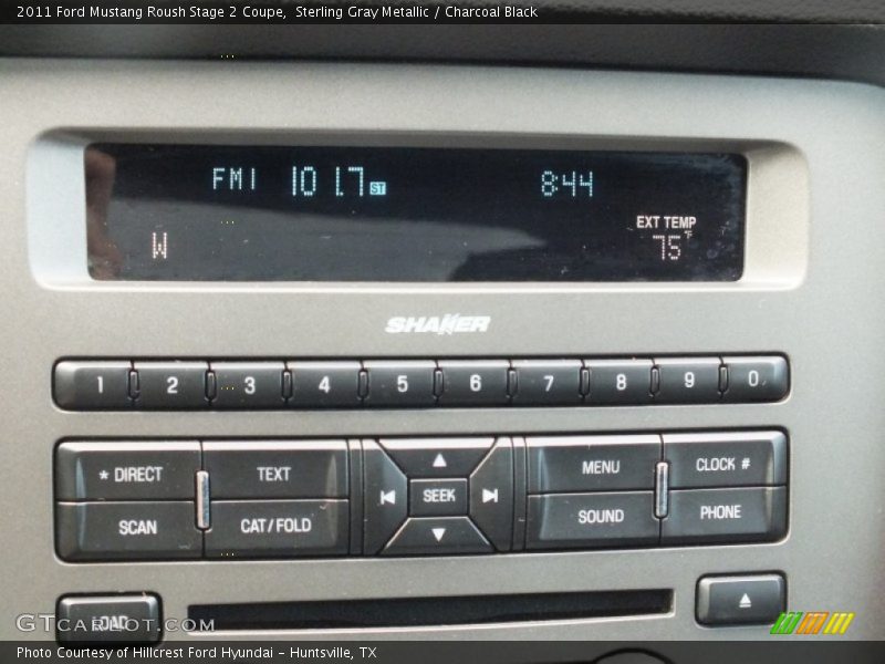 Audio System of 2011 Mustang Roush Stage 2 Coupe