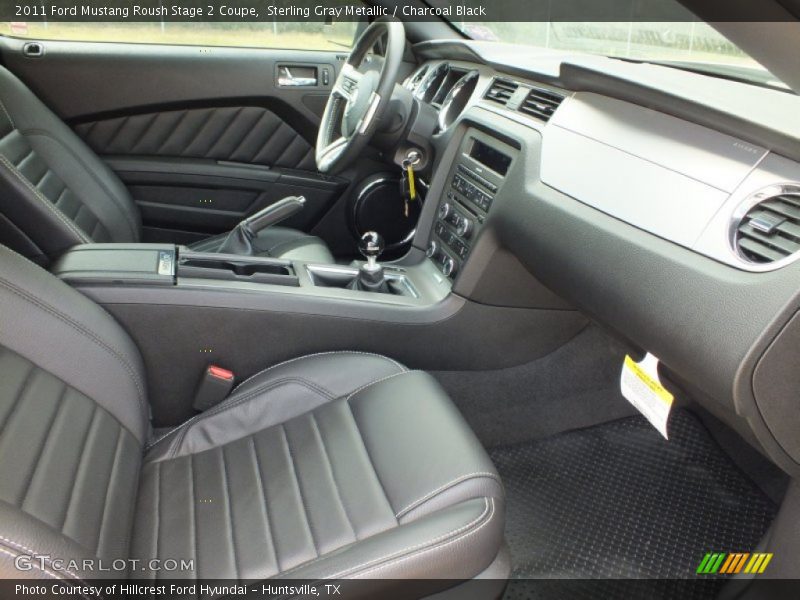 Sterling Gray Metallic / Charcoal Black 2011 Ford Mustang Roush Stage 2 Coupe