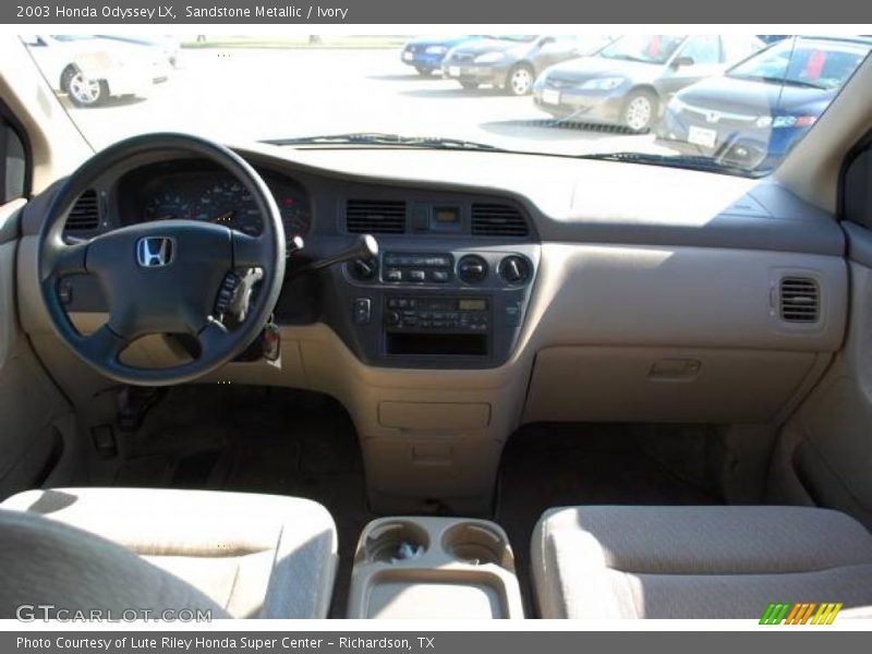 Sandstone Metallic / Ivory 2003 Honda Odyssey LX
