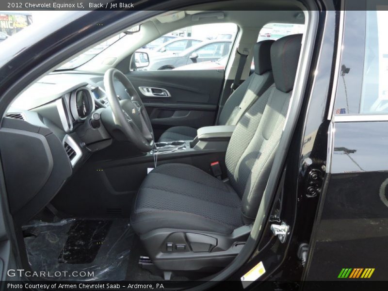 Black / Jet Black 2012 Chevrolet Equinox LS