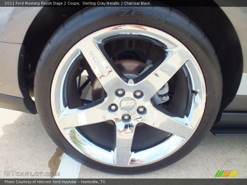 Sterling Gray Metallic / Charcoal Black 2011 Ford Mustang Roush Stage 2 Coupe