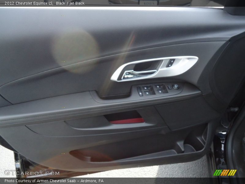 Black / Jet Black 2012 Chevrolet Equinox LS
