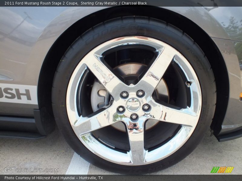 Sterling Gray Metallic / Charcoal Black 2011 Ford Mustang Roush Stage 2 Coupe