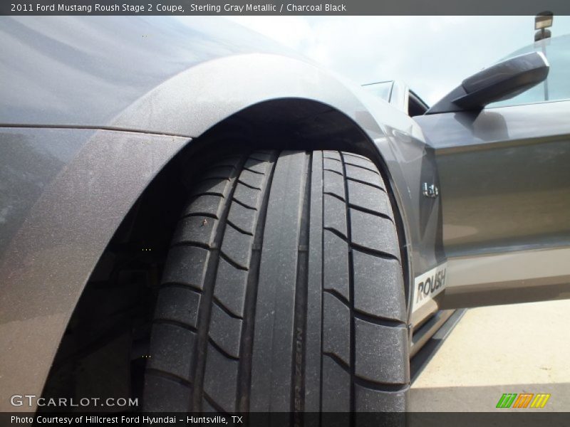 Sterling Gray Metallic / Charcoal Black 2011 Ford Mustang Roush Stage 2 Coupe