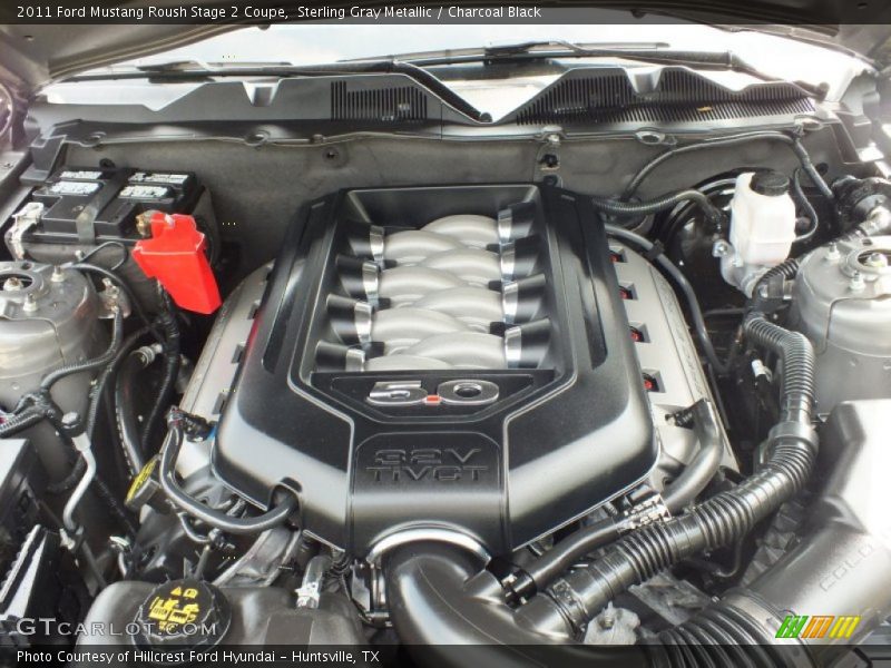  2011 Mustang Roush Stage 2 Coupe Engine - 5.0 Liter DOHC 32-Valve TiVCT V8