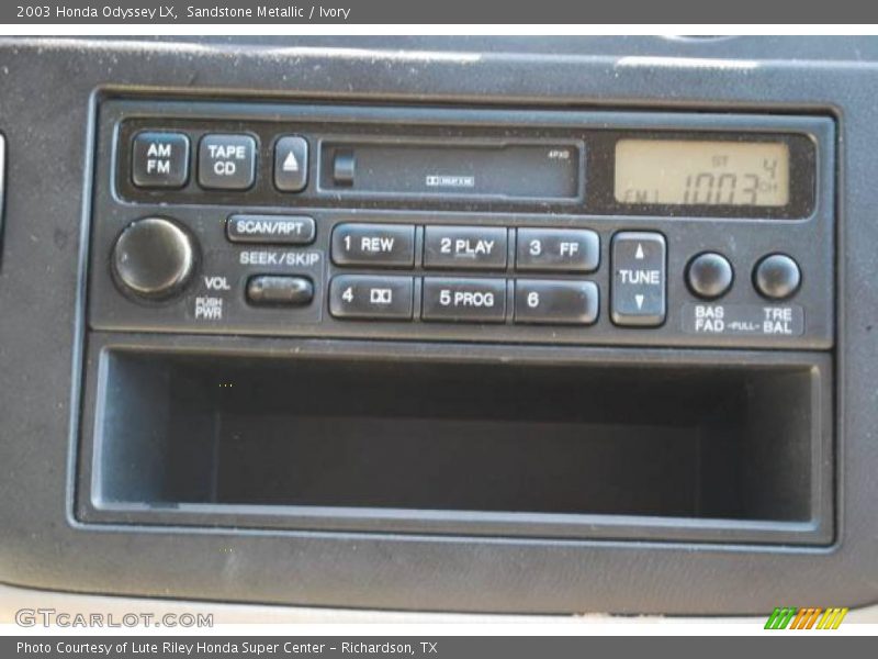 Sandstone Metallic / Ivory 2003 Honda Odyssey LX