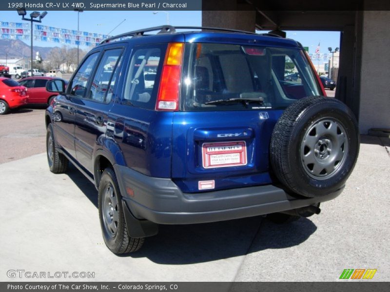 Supermarine Blue Pearl / Charcoal 1998 Honda CR-V LX 4WD