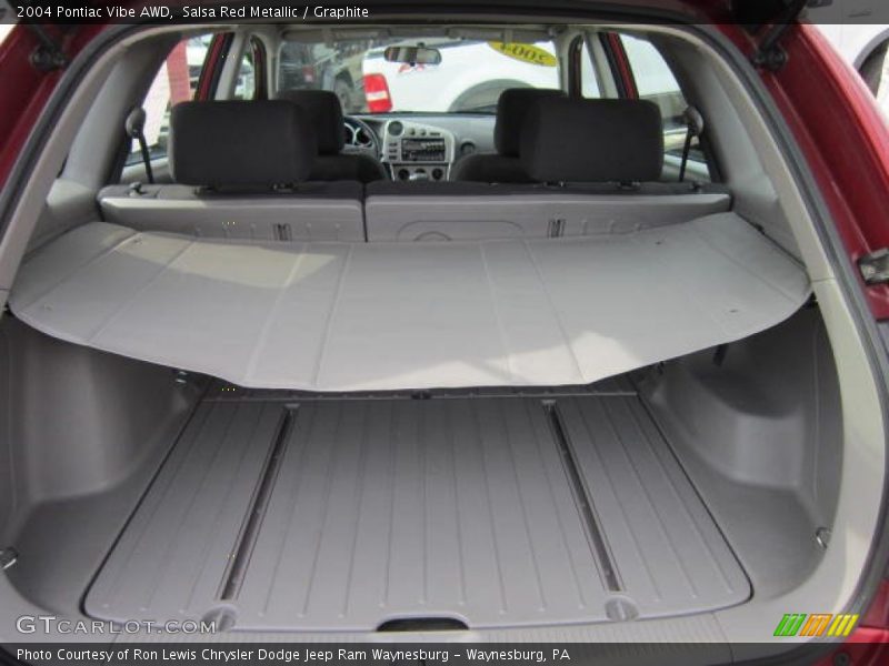 Salsa Red Metallic / Graphite 2004 Pontiac Vibe AWD