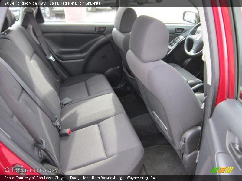 Salsa Red Metallic / Graphite 2004 Pontiac Vibe AWD