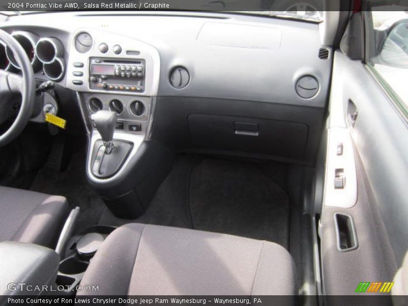 Salsa Red Metallic / Graphite 2004 Pontiac Vibe AWD