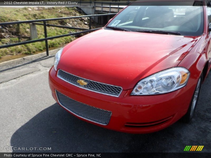 Victory Red / Ebony 2012 Chevrolet Impala LT