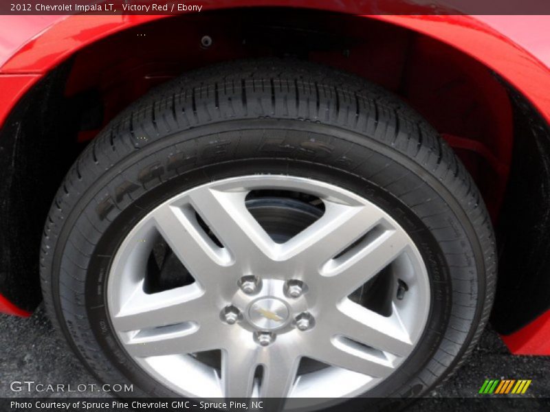 Victory Red / Ebony 2012 Chevrolet Impala LT