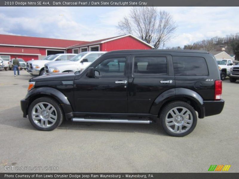 Dark Charcoal Pearl / Dark Slate Gray/Light Slate Gray 2010 Dodge Nitro SE 4x4