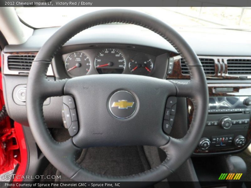 Victory Red / Ebony 2012 Chevrolet Impala LT