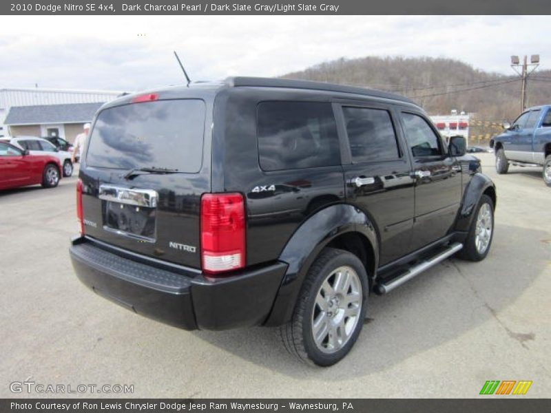 Dark Charcoal Pearl / Dark Slate Gray/Light Slate Gray 2010 Dodge Nitro SE 4x4