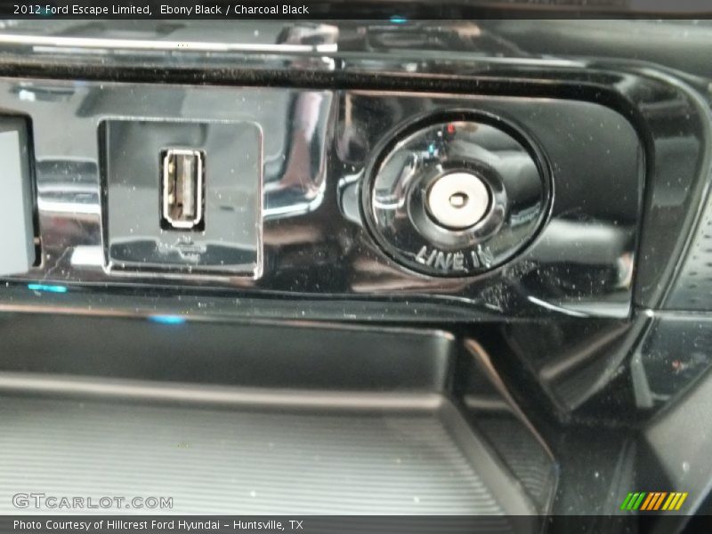 Ebony Black / Charcoal Black 2012 Ford Escape Limited