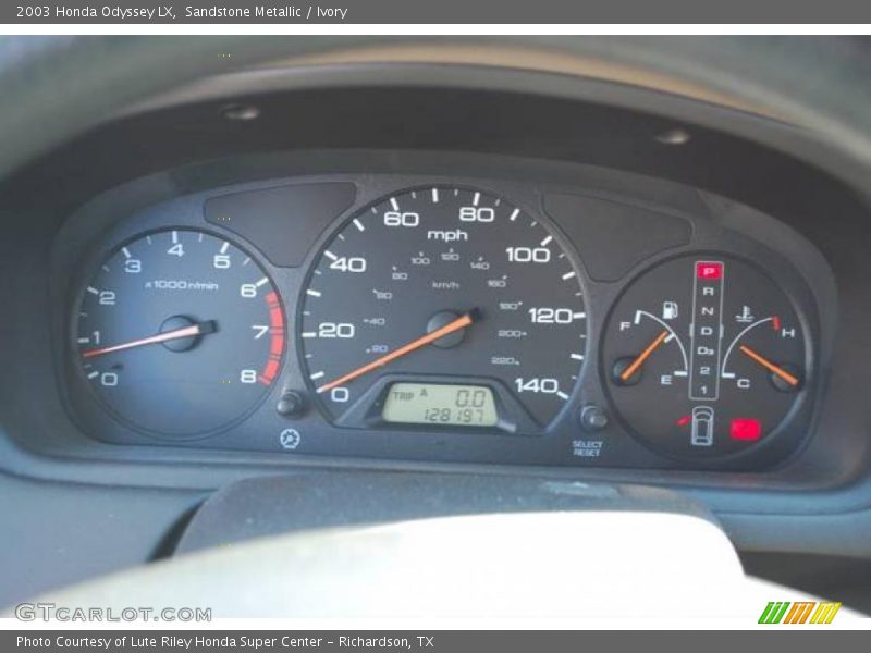 Sandstone Metallic / Ivory 2003 Honda Odyssey LX