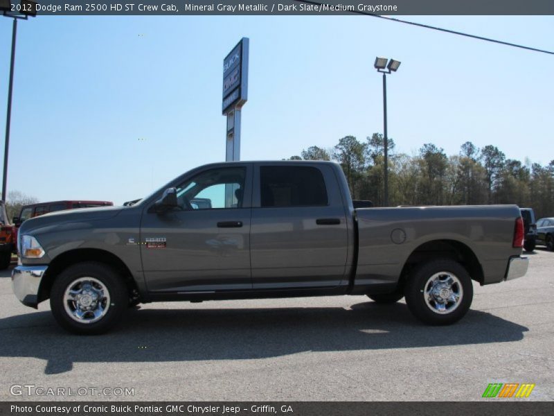 Mineral Gray Metallic / Dark Slate/Medium Graystone 2012 Dodge Ram 2500 HD ST Crew Cab