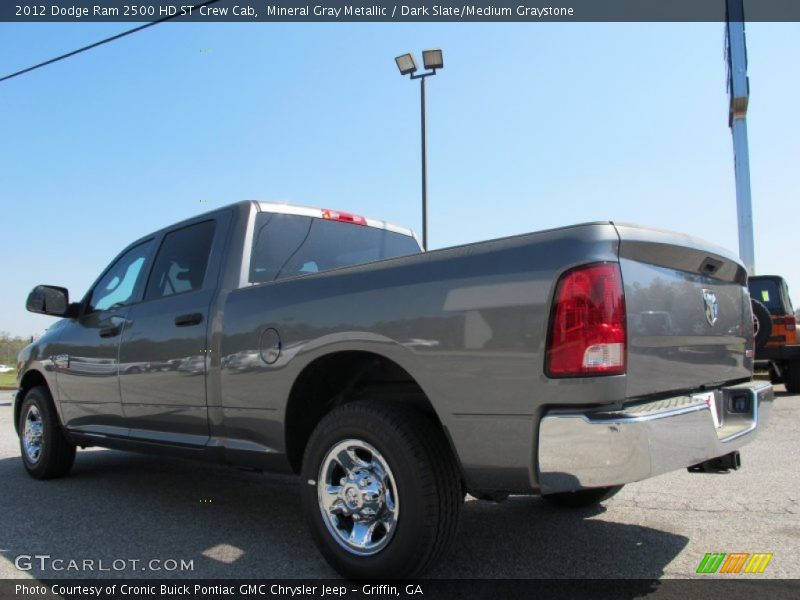 Mineral Gray Metallic / Dark Slate/Medium Graystone 2012 Dodge Ram 2500 HD ST Crew Cab