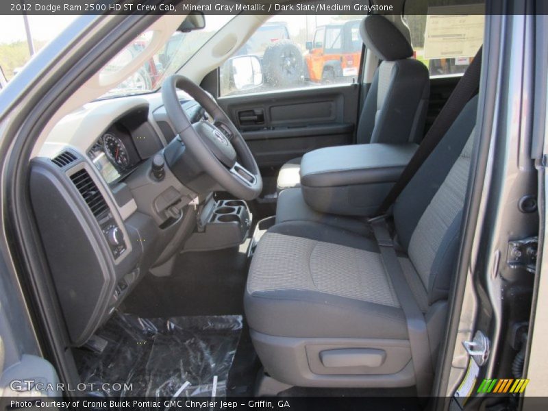  2012 Ram 2500 HD ST Crew Cab Dark Slate/Medium Graystone Interior