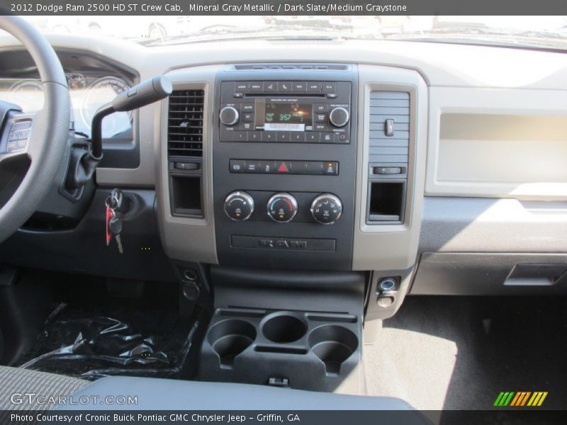 Mineral Gray Metallic / Dark Slate/Medium Graystone 2012 Dodge Ram 2500 HD ST Crew Cab