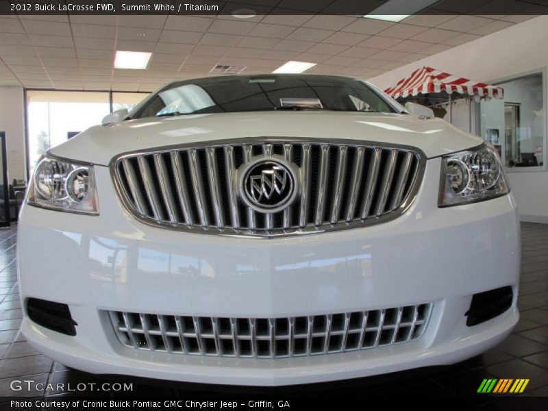 Summit White / Titanium 2012 Buick LaCrosse FWD