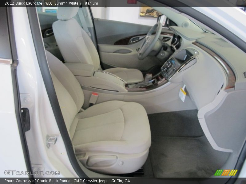 Summit White / Titanium 2012 Buick LaCrosse FWD