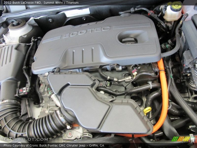  2012 LaCrosse FWD Engine - 2.4 Liter SIDI DOHC 16-Valve VVT 4 Cylinder Gasoline/eAssist Electric Motor