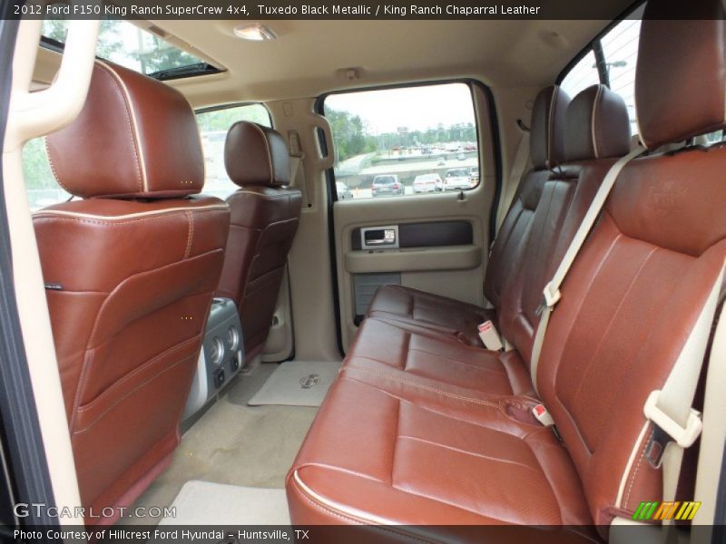 Rear Seat of 2012 F150 King Ranch SuperCrew 4x4