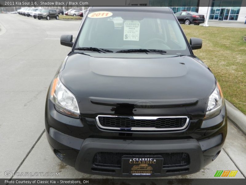 Shadow Black / Black Cloth 2011 Kia Soul 1.6