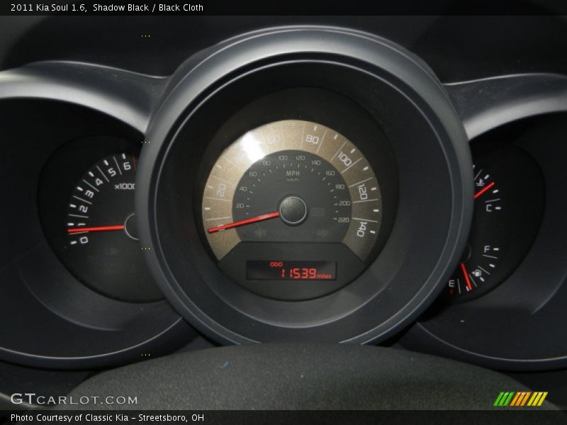  2011 Soul 1.6 1.6 Gauges