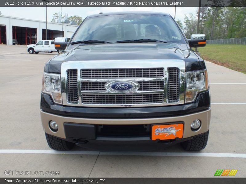 Tuxedo Black Metallic / King Ranch Chaparral Leather 2012 Ford F150 King Ranch SuperCrew 4x4