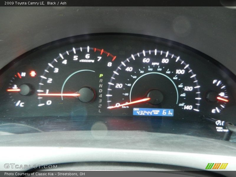 Black / Ash 2009 Toyota Camry LE
