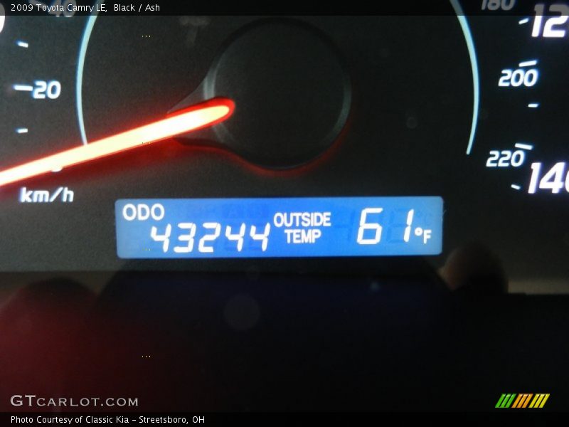 Black / Ash 2009 Toyota Camry LE