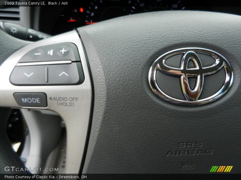 Black / Ash 2009 Toyota Camry LE
