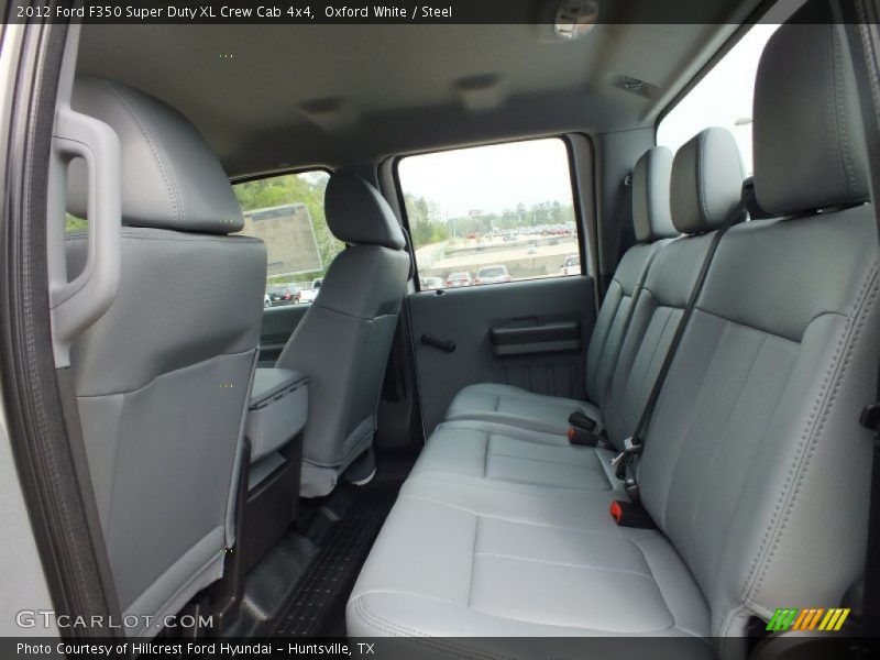 Oxford White / Steel 2012 Ford F350 Super Duty XL Crew Cab 4x4