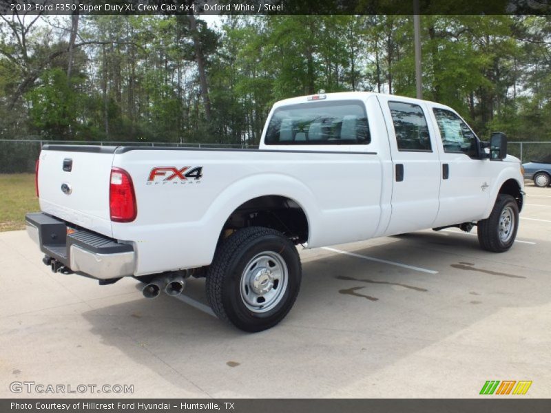 Oxford White / Steel 2012 Ford F350 Super Duty XL Crew Cab 4x4