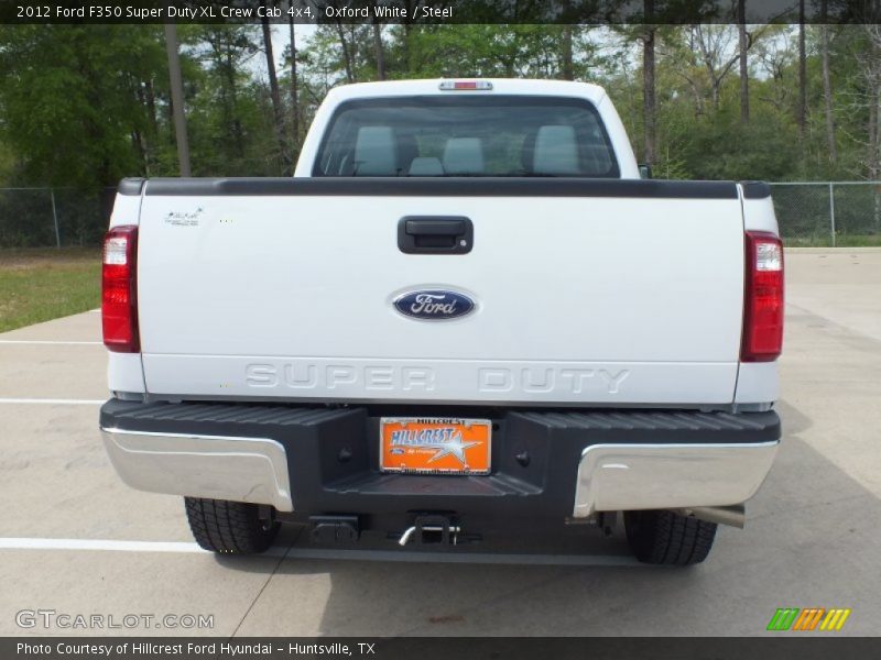 Oxford White / Steel 2012 Ford F350 Super Duty XL Crew Cab 4x4