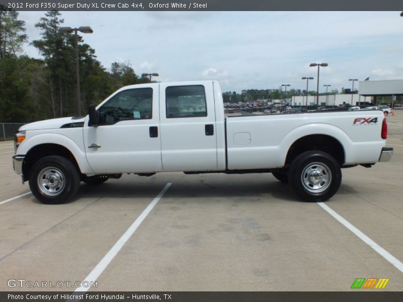 Oxford White / Steel 2012 Ford F350 Super Duty XL Crew Cab 4x4