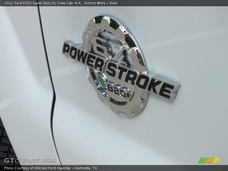 Oxford White / Steel 2012 Ford F350 Super Duty XL Crew Cab 4x4