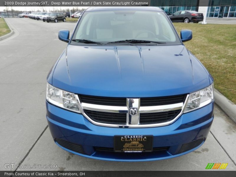 Deep Water Blue Pearl / Dark Slate Gray/Light Graystone 2009 Dodge Journey SXT