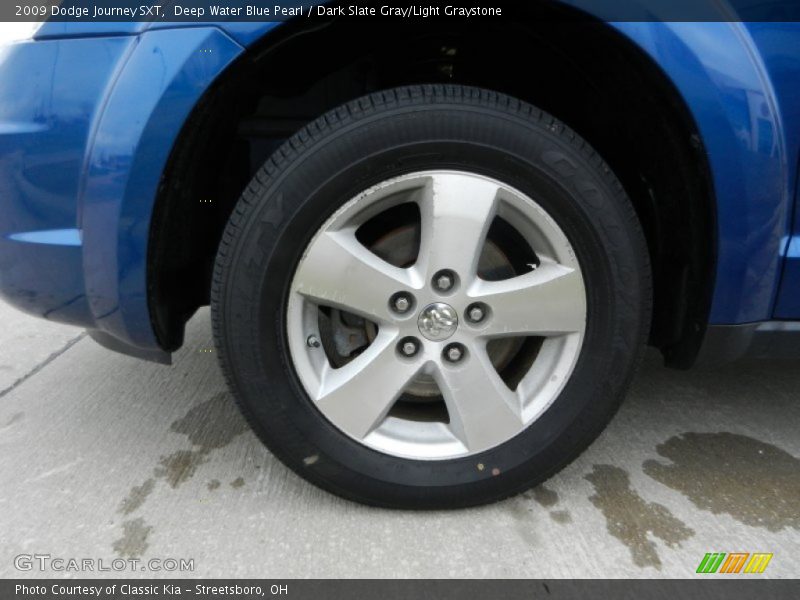 Deep Water Blue Pearl / Dark Slate Gray/Light Graystone 2009 Dodge Journey SXT