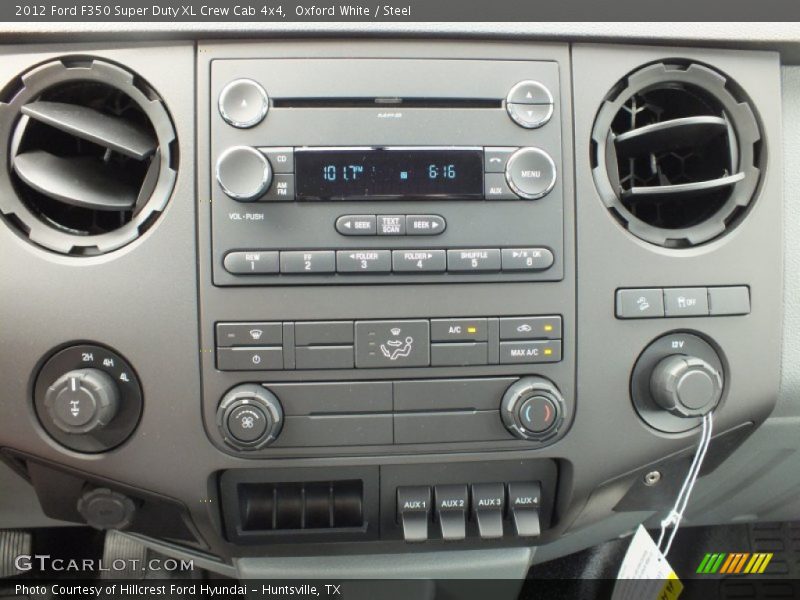 Oxford White / Steel 2012 Ford F350 Super Duty XL Crew Cab 4x4