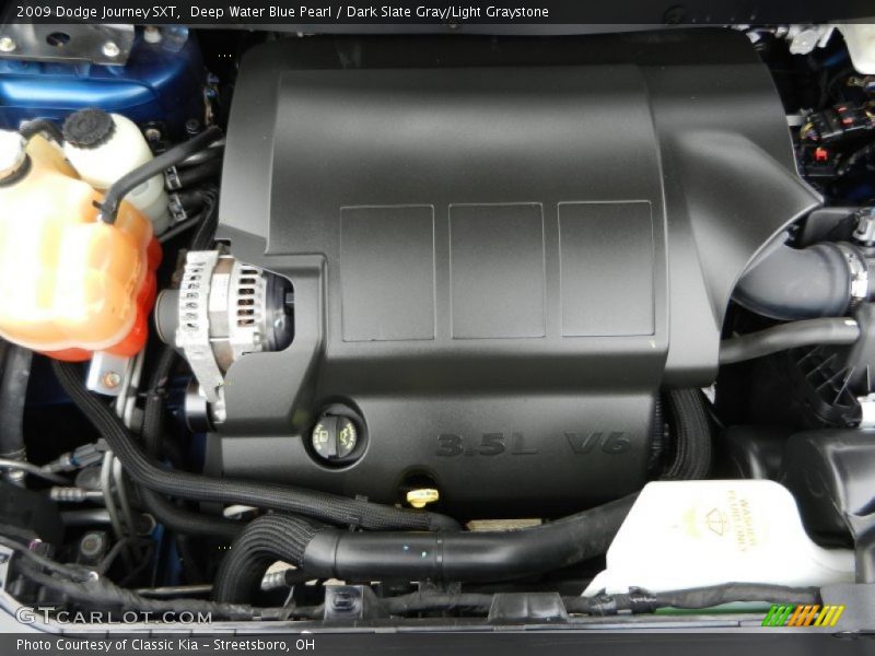 Deep Water Blue Pearl / Dark Slate Gray/Light Graystone 2009 Dodge Journey SXT