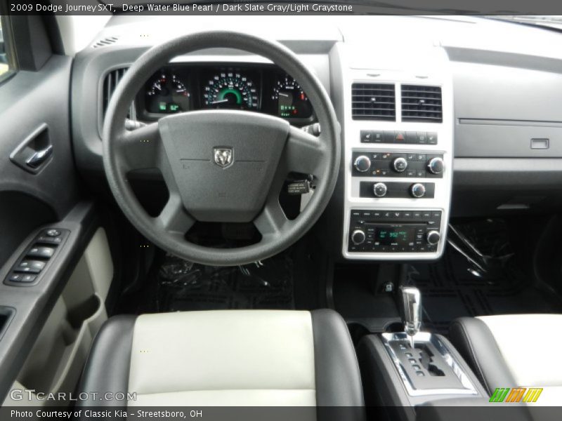 Deep Water Blue Pearl / Dark Slate Gray/Light Graystone 2009 Dodge Journey SXT