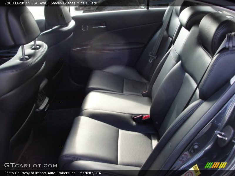 Smoky Granite Mica / Black 2008 Lexus GS 350 AWD