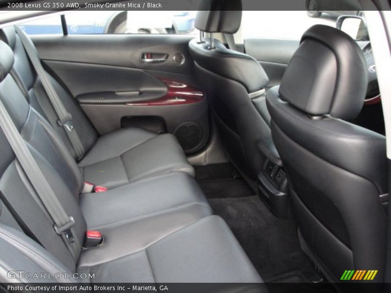 Smoky Granite Mica / Black 2008 Lexus GS 350 AWD