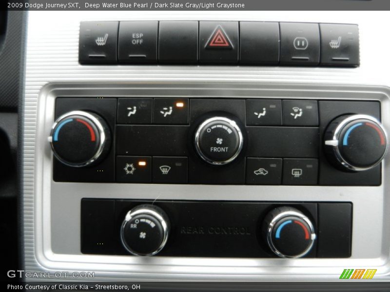 Deep Water Blue Pearl / Dark Slate Gray/Light Graystone 2009 Dodge Journey SXT